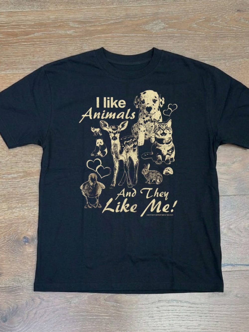 “I Like Animals” Good Graphics Tee | Animal Lover Shirt | Gildan T-Shirt